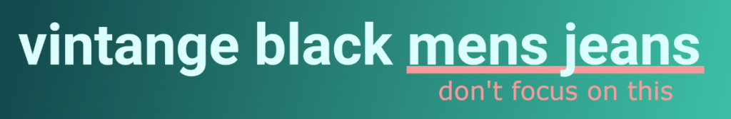 woocommerce seo should focus on long tail keywords